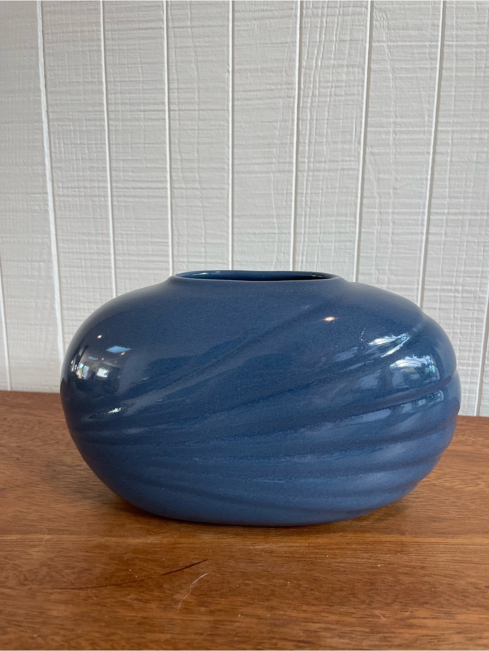 Vtg Royal Haeger Wave Modernist Mid-Century Art Deco Vase